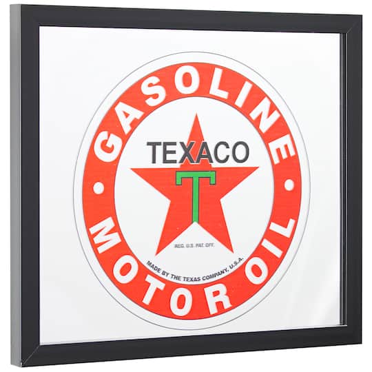 Texaco Gasoline Printed Accent Mirror